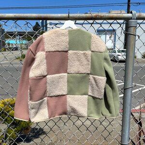 Grön Kulle Upcycled Fleece Jacket, Made in CA
